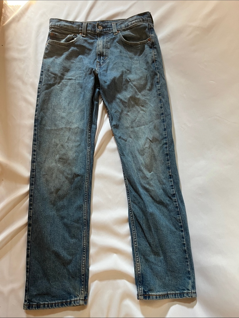 Levi's Kids Blue Denim Straight Jeans